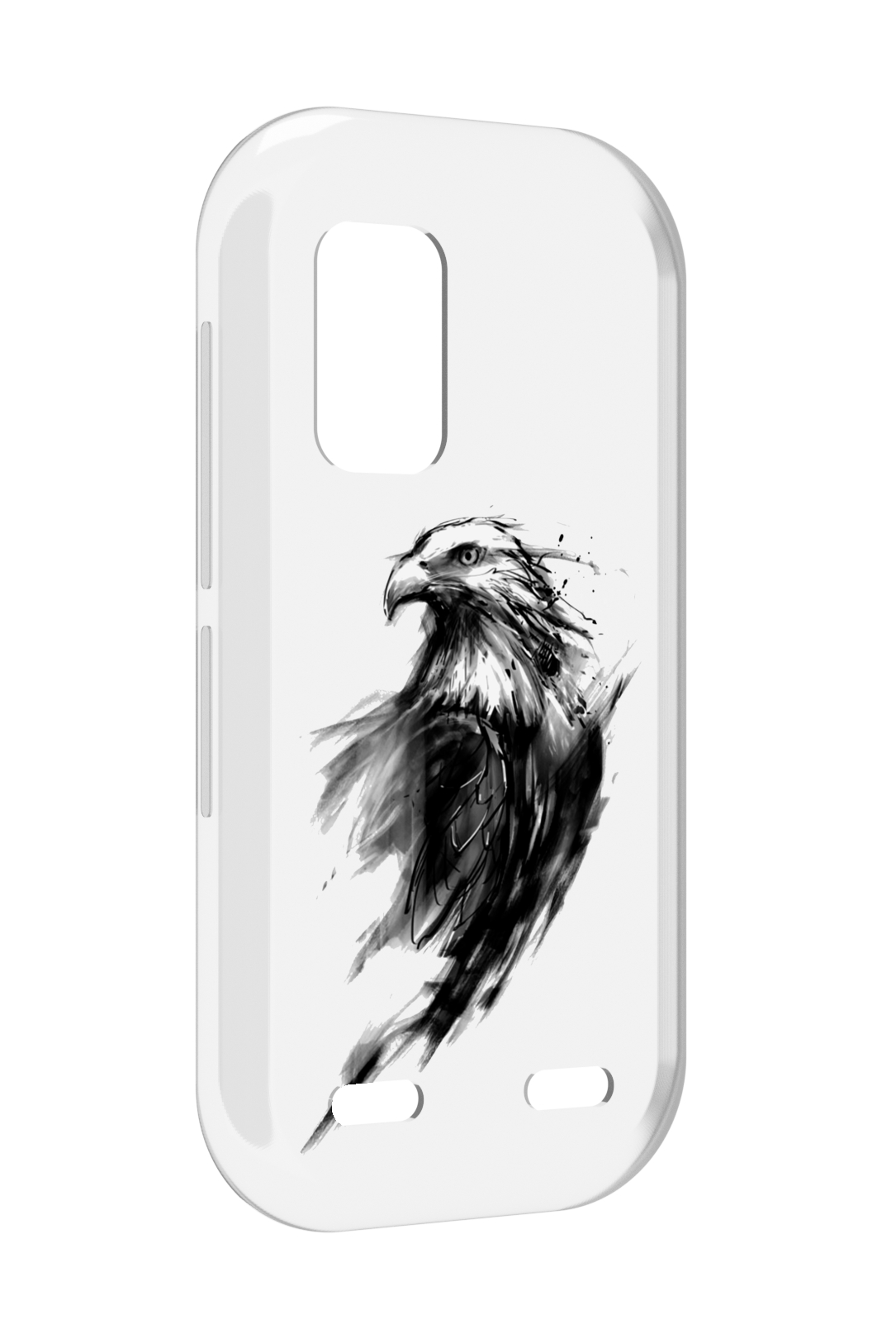 

Чехол MyPads чб птица для UleFone Armor X10 / X10 Pro, Прозрачный, Tocco
