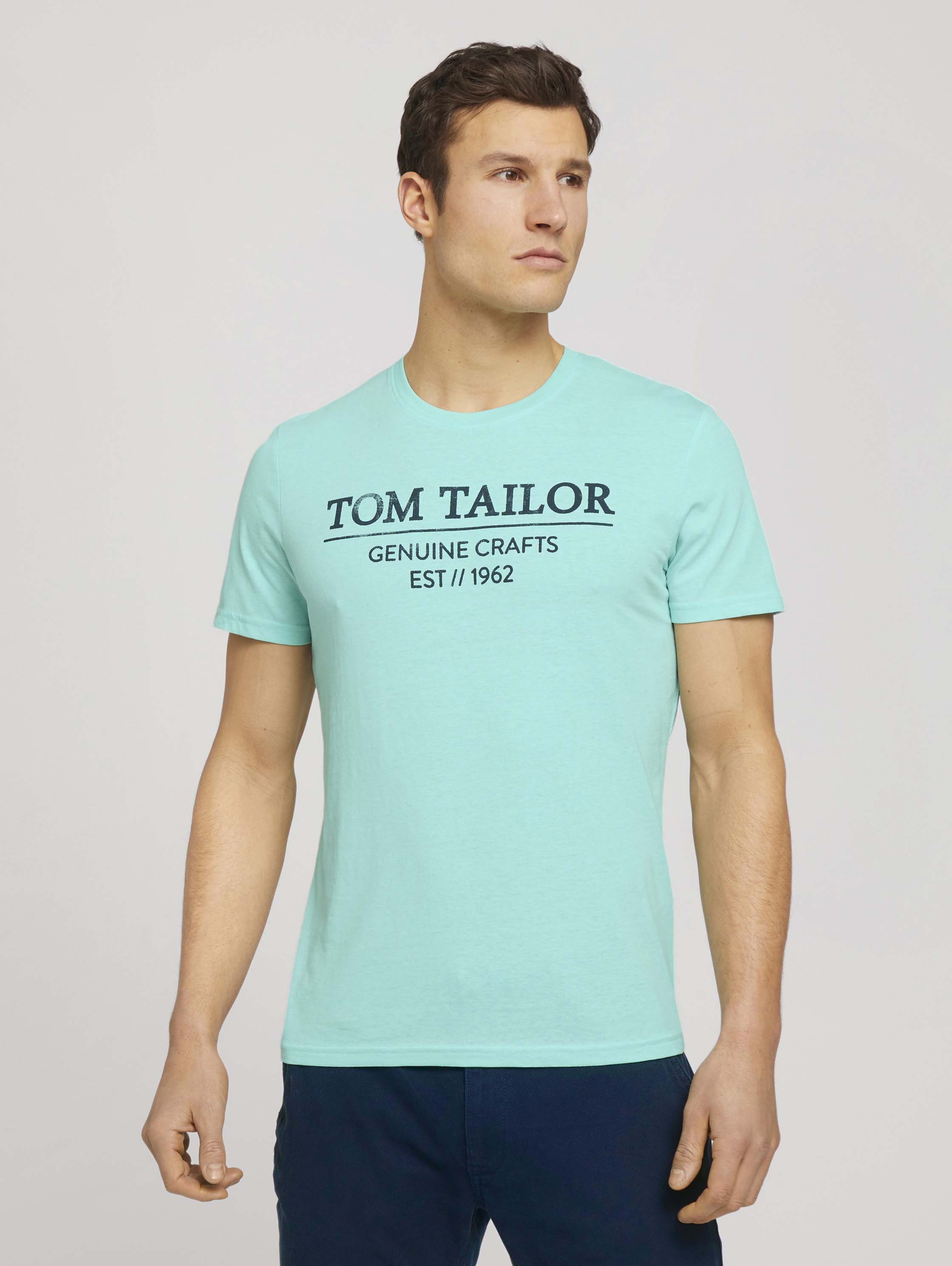 

Футболка мужская TOM TAILOR 1021229 зеленая L, 1021229
