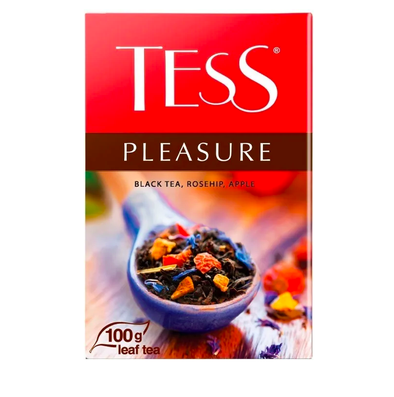 

Чай Tess Pleasure листовой черный с добавками, 400 г