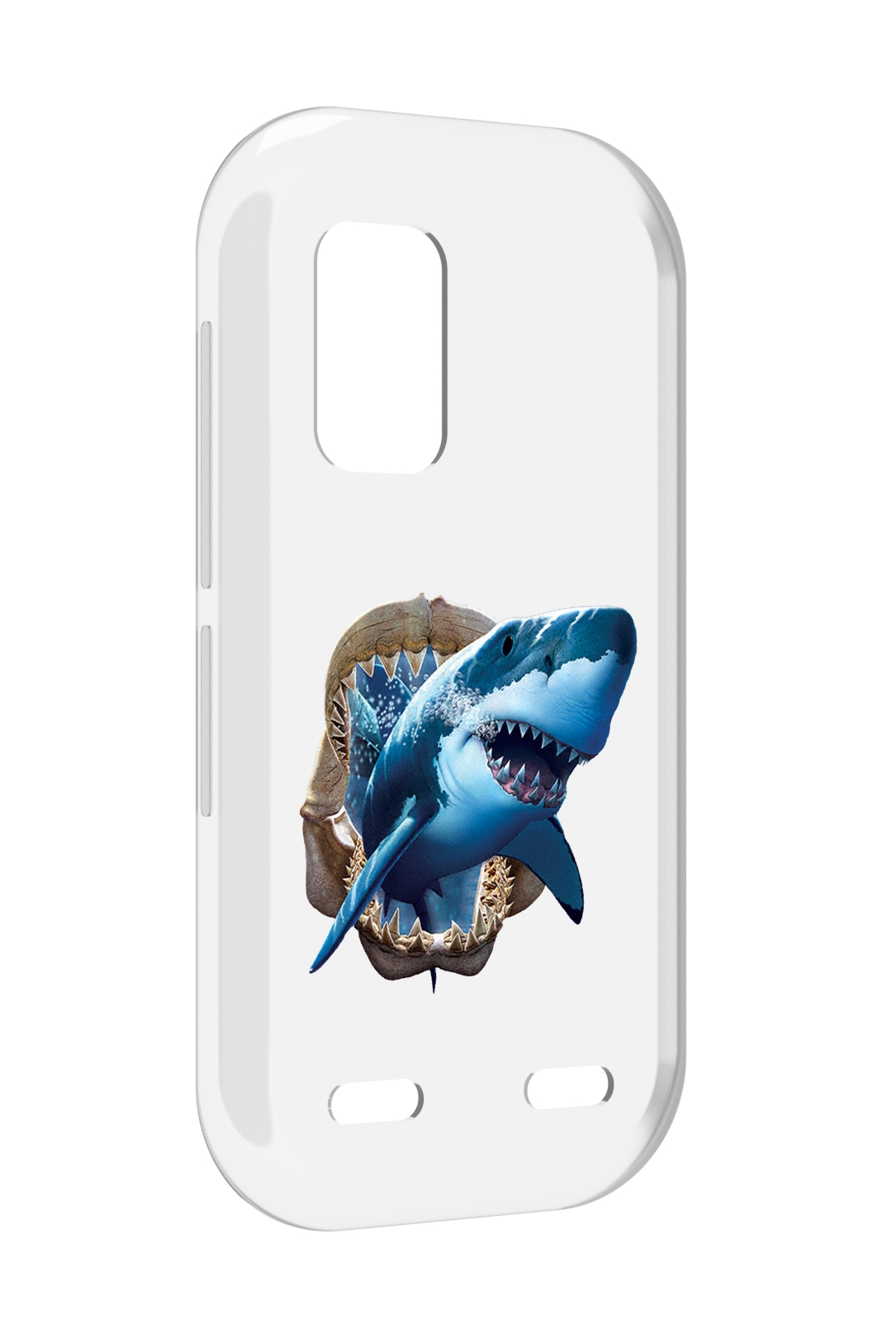 

Чехол MyPads челюсти для UleFone Armor X10 / X10 Pro, Прозрачный, Tocco