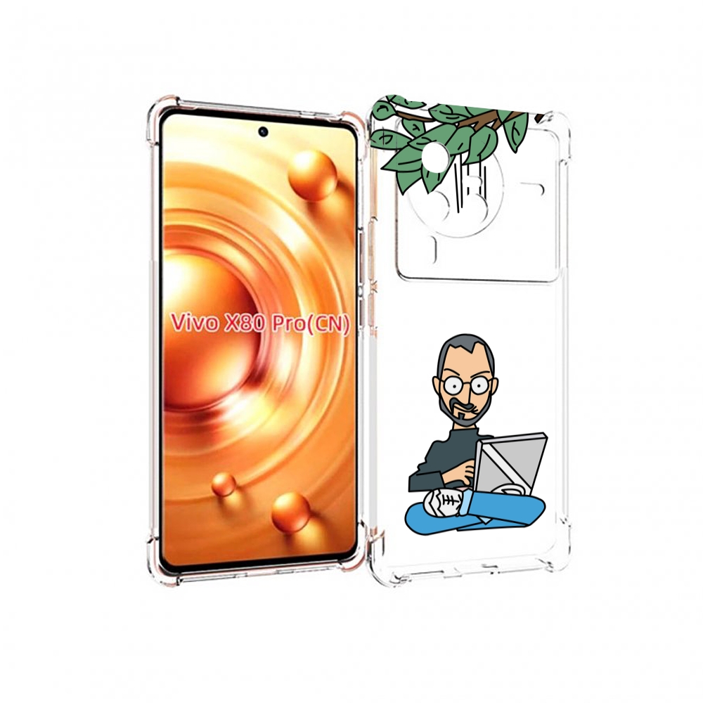

Чехол MyPads программист для Vivo X80 PRO, Прозрачный, Tocco
