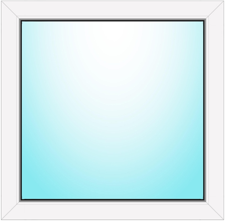 

Пластиковое окно Veka WHS 1100x1100 глухое