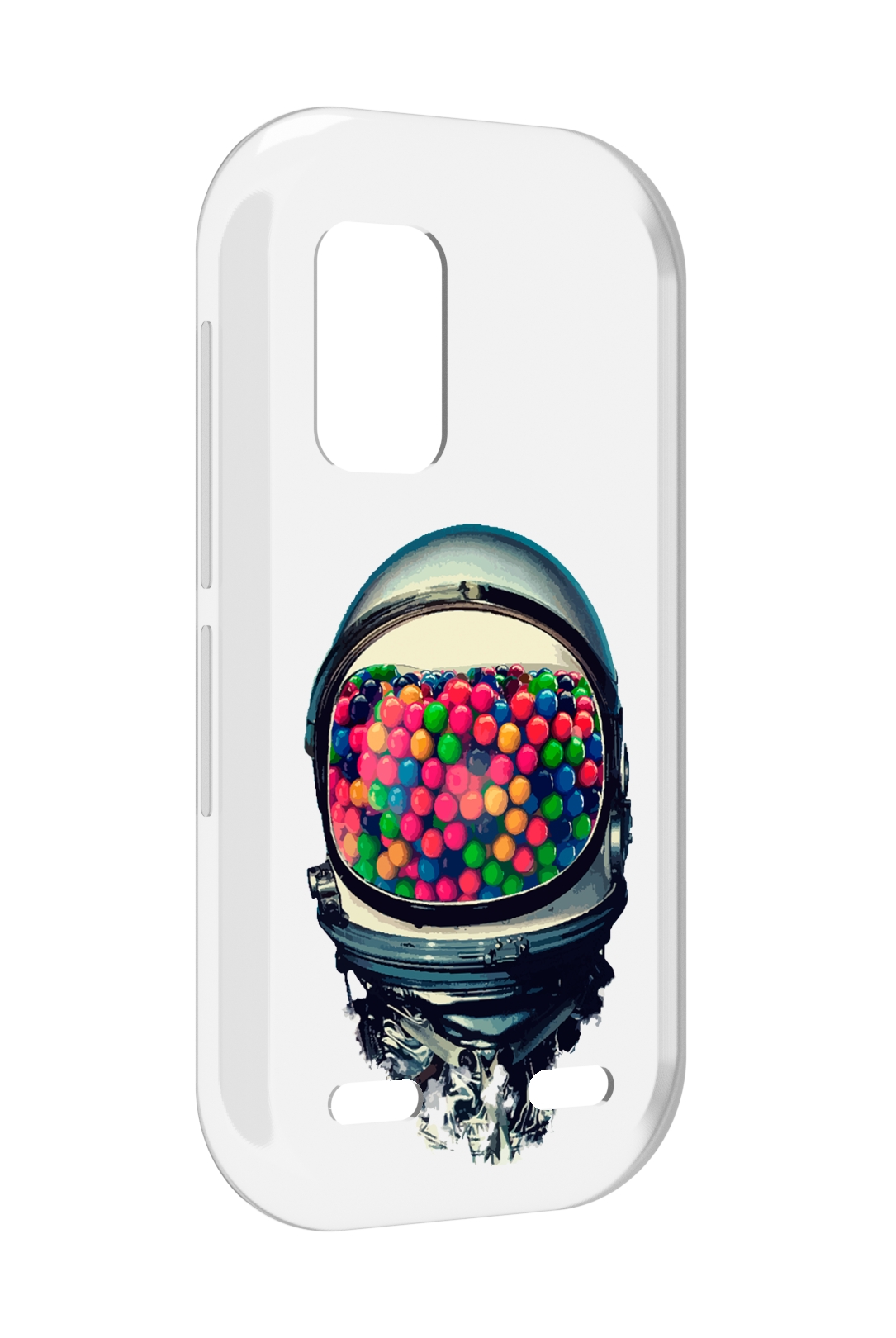 

Чехол MyPads шлем космонавта для UleFone Armor X10 / X10 Pro, Прозрачный, Tocco