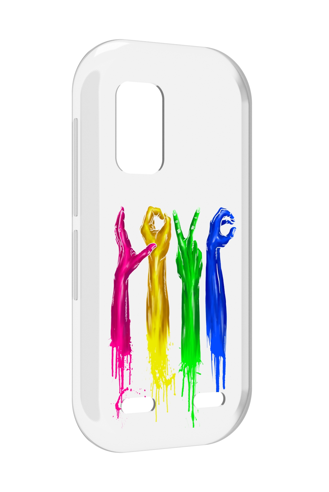 

Чехол MyPads яркие руки love для UleFone Armor X10 / X10 Pro, Прозрачный, Tocco