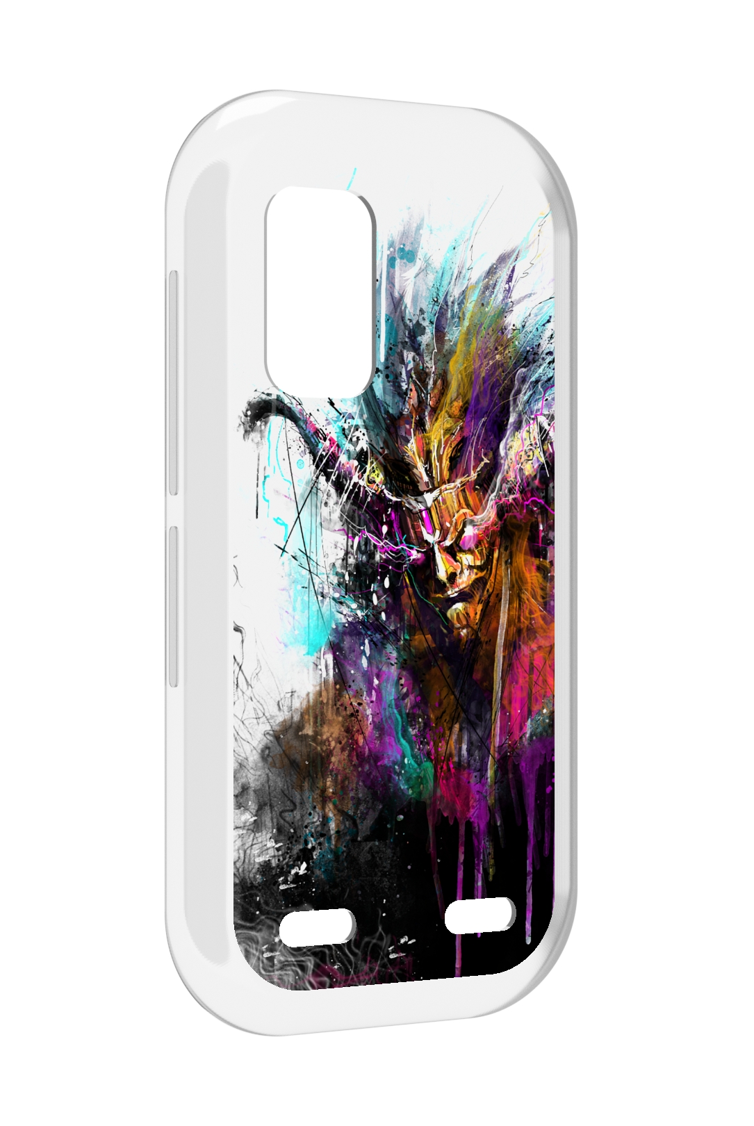 

Чехол MyPads яркий дьявол для UleFone Armor X10 / X10 Pro, Прозрачный, Tocco