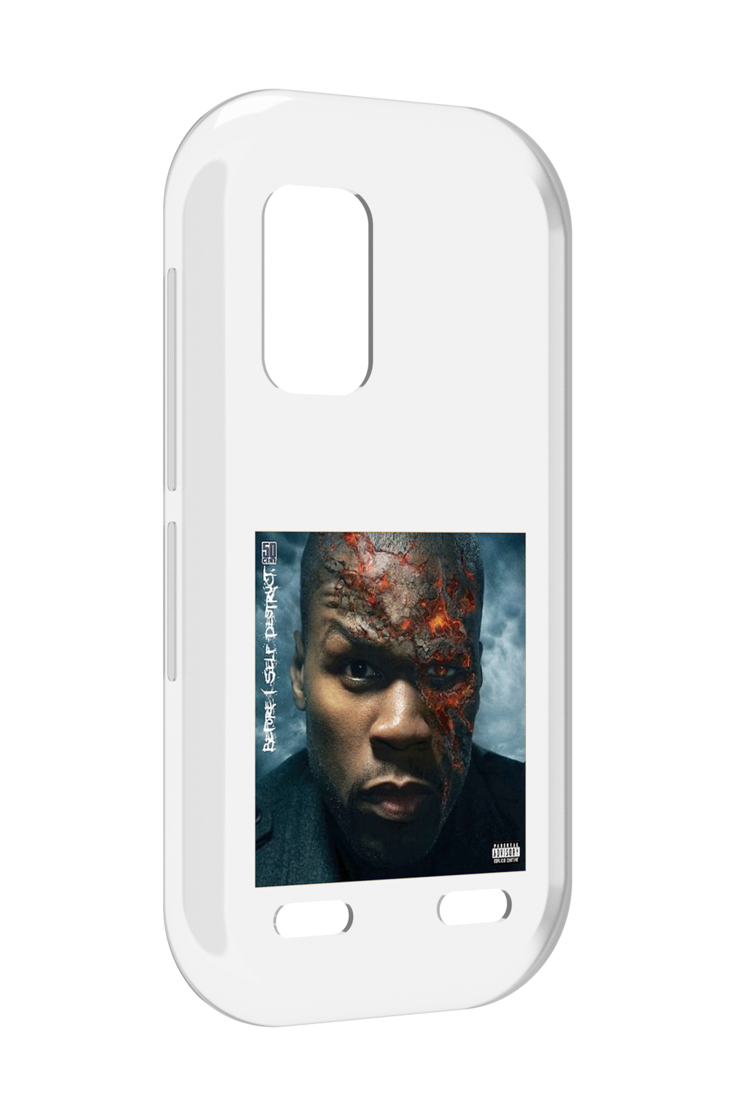 

Чехол MyPads 50 Cent - Before I Self Destruct мужской для UleFone Armor X10 / X10 Pro, Прозрачный, Tocco