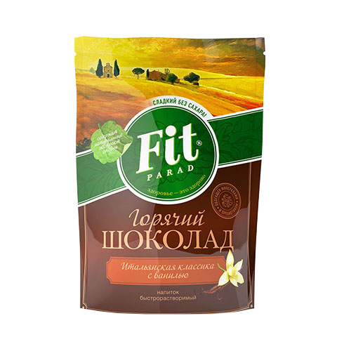 Горячий шоколад Fit Parad со вкусом ванили, 200 г