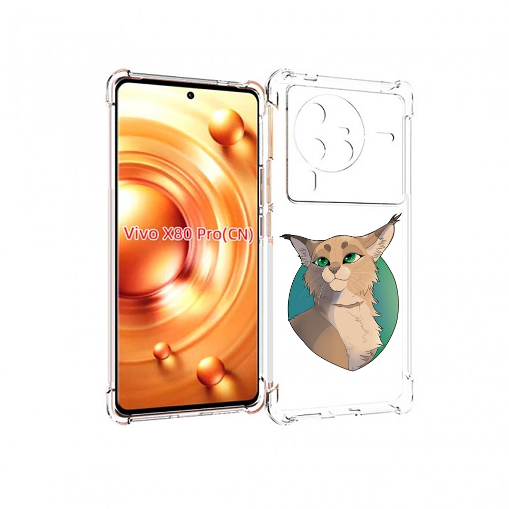 

Чехол MyPads рысь-нарисованная для Vivo X80 PRO, Прозрачный, Tocco