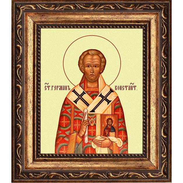 

Герман Константинопольский святитель. Икона на холсте.