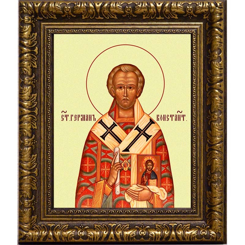 

Герман Константинопольский святитель. Икона на холсте.