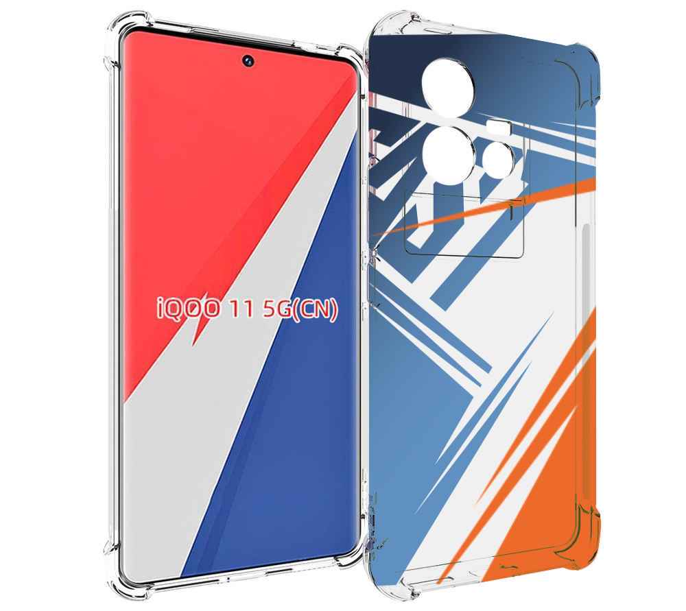 

Чехол MyPads Fast для Vivo iQOO 11, Прозрачный, Tocco