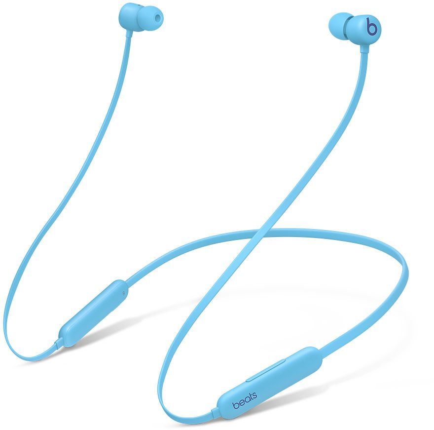 фото Беспроводные наушники beats flex flame blue