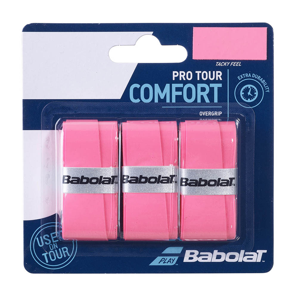 фото Овергрип babolat pro tour x3, арт.653037-156, розовый