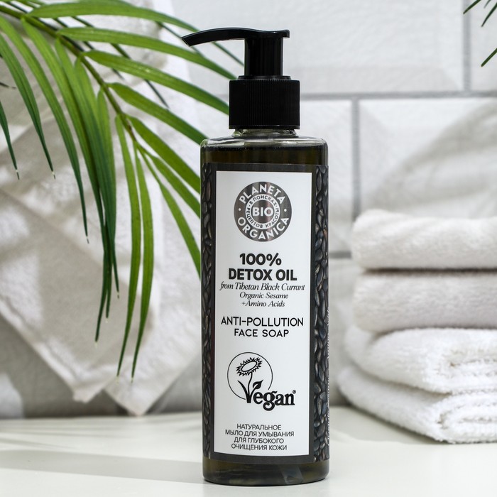 

Мыло Planeta Organica для умывания Bio Detox Oil, 200 мл