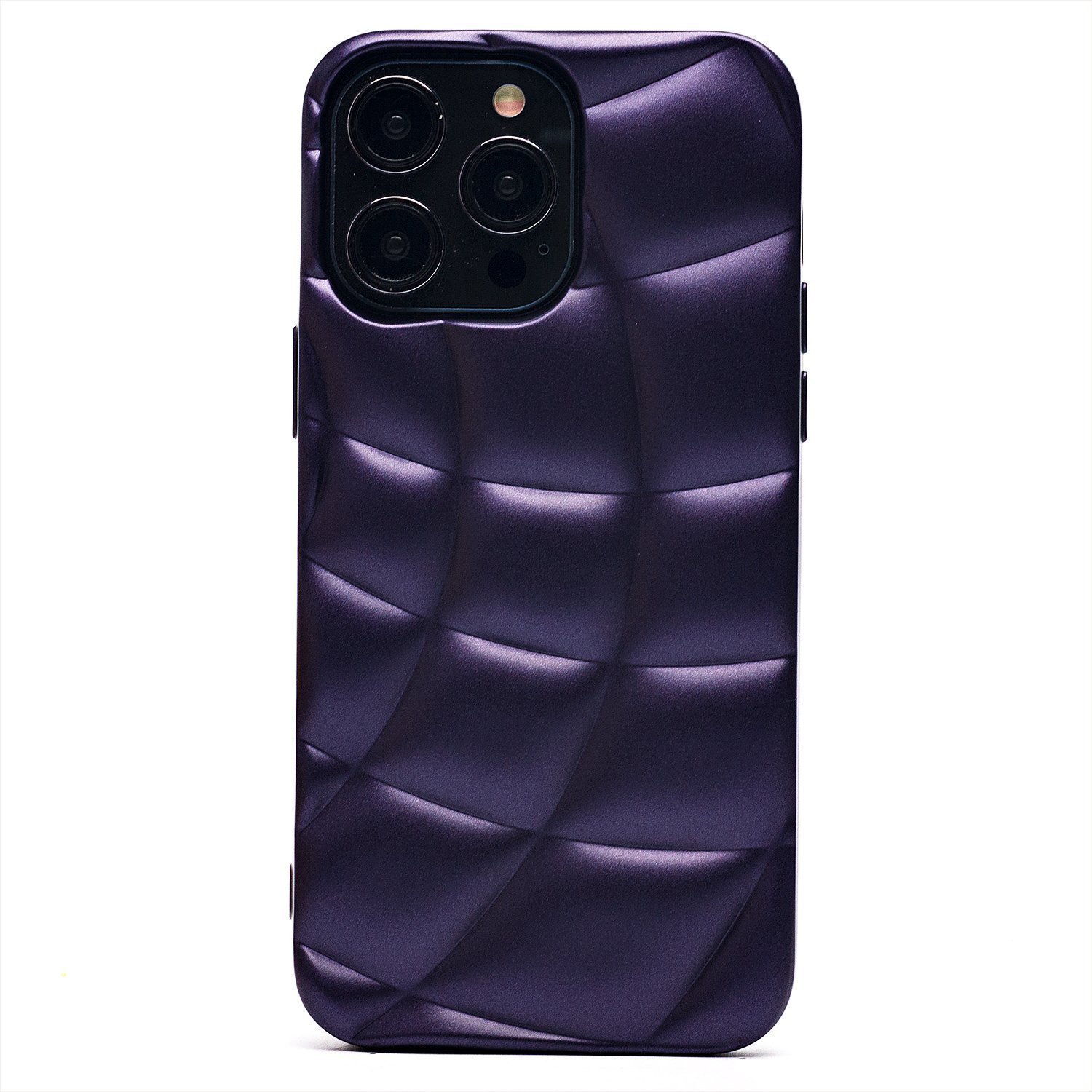 

Чехол iPhone 14 Pro Max силиконовый серия чешуя <фиолетовый>