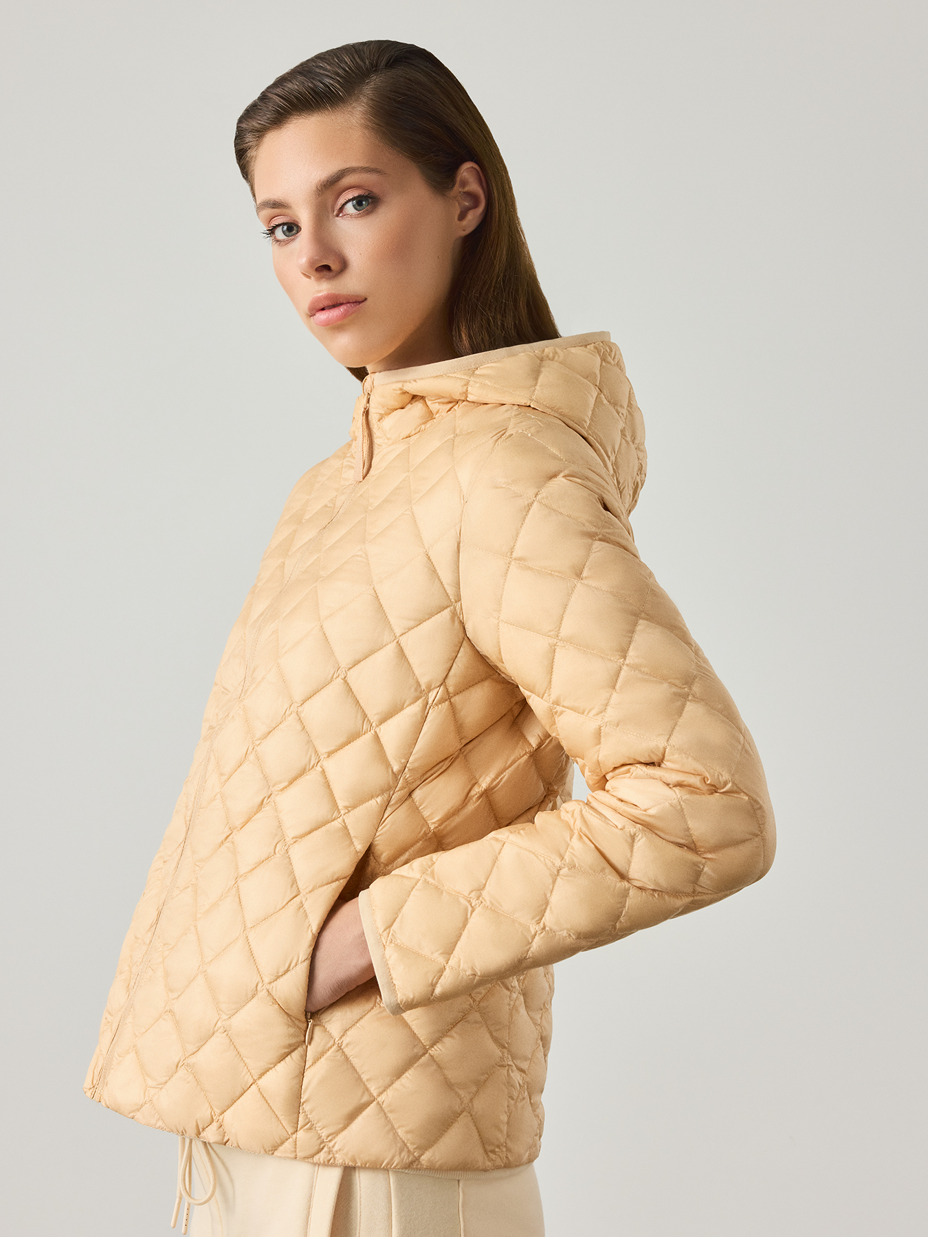 

Куртка женская Just Clothes 443596 бежевая 40 EU, Бежевый, 443596