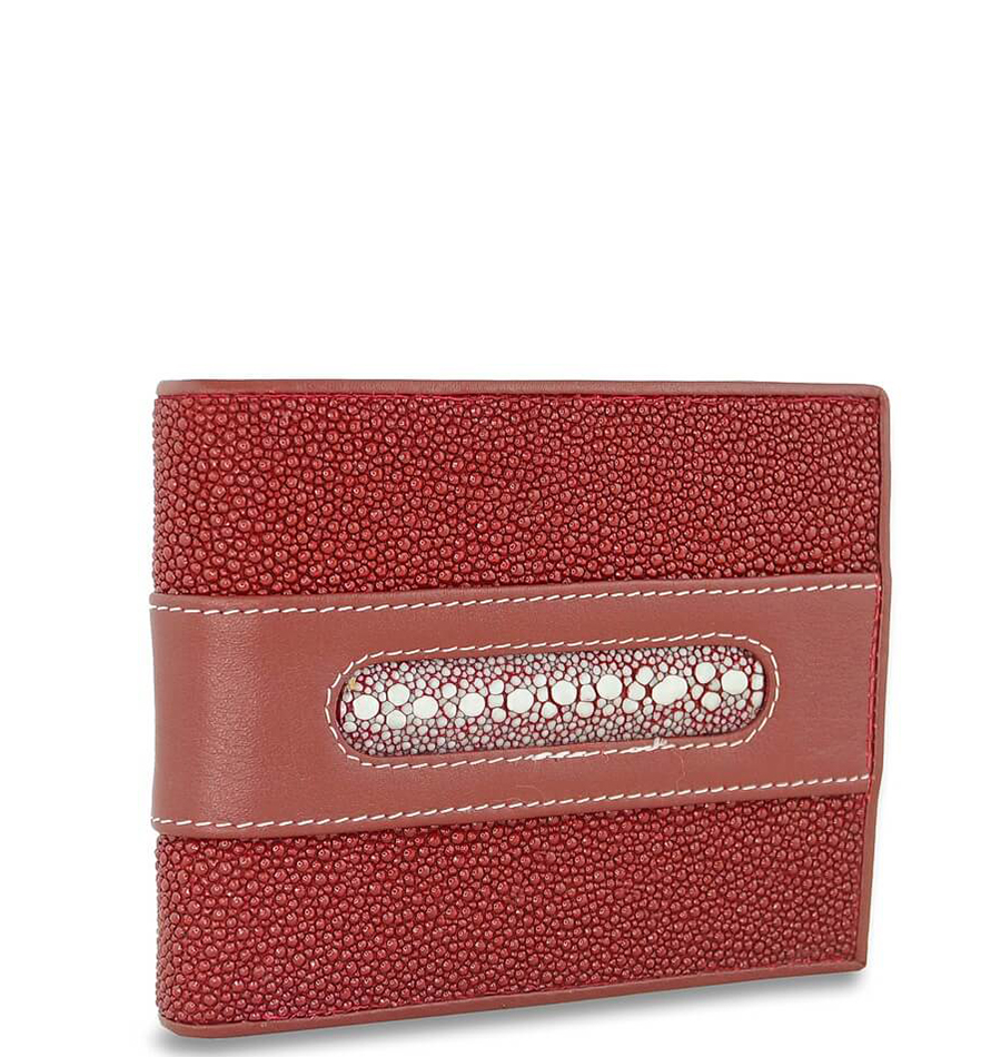 

Портмоне мужское Exotic Leather ks-343 бордовое, Бордовый, ks-343
