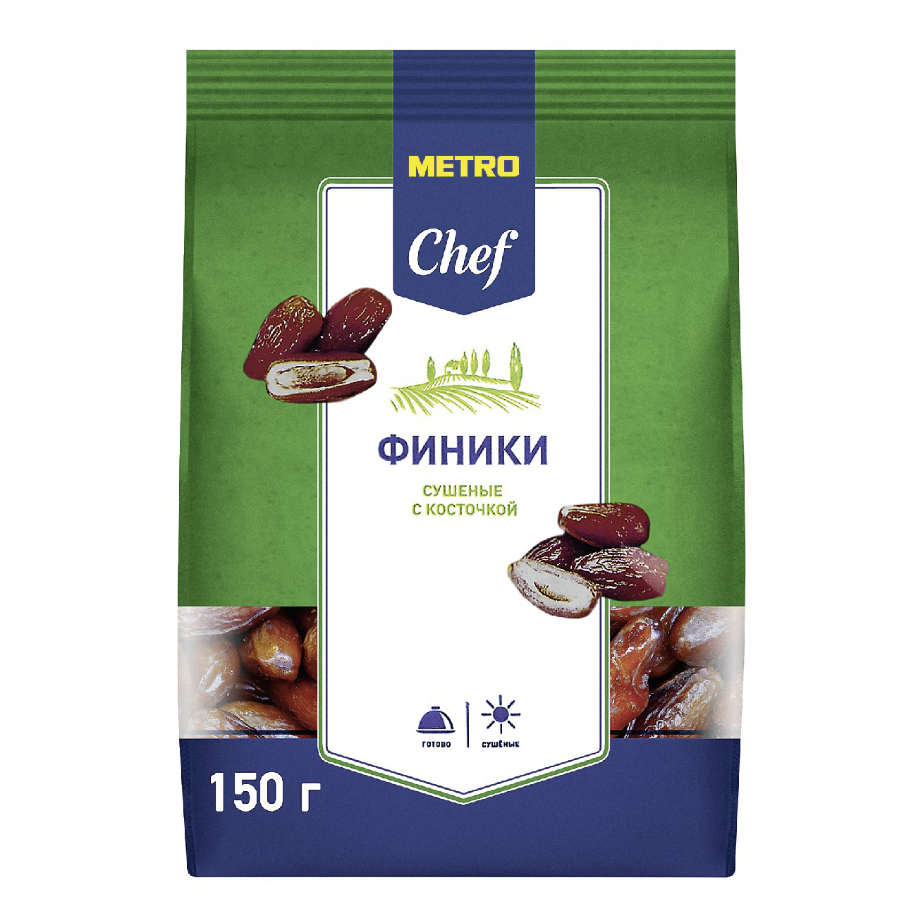 

Финики Metro Chef с косточкой 150 г