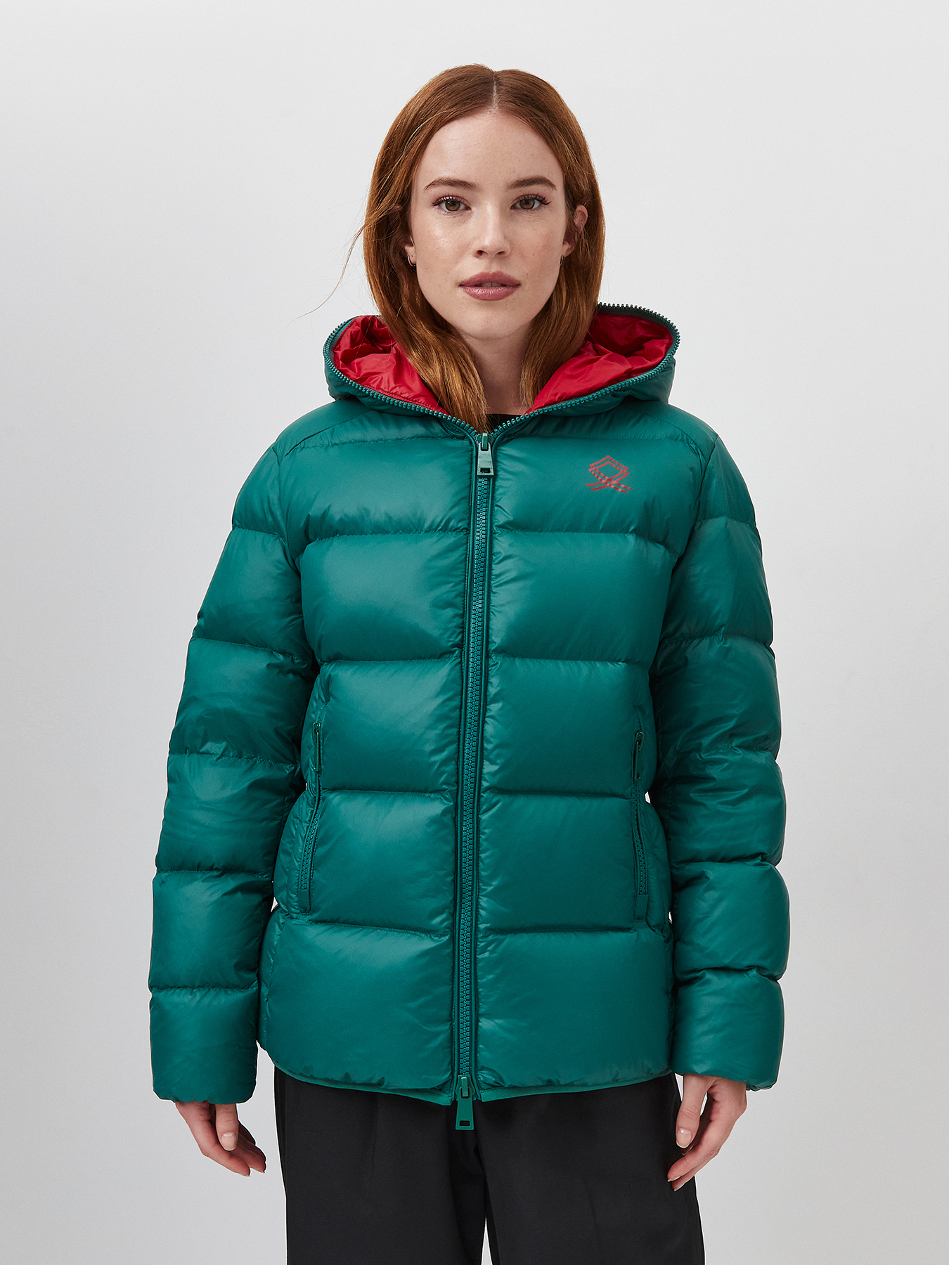 

Куртка женская Just Clothes 443605 зеленая 38 EU, Зеленый, 443605