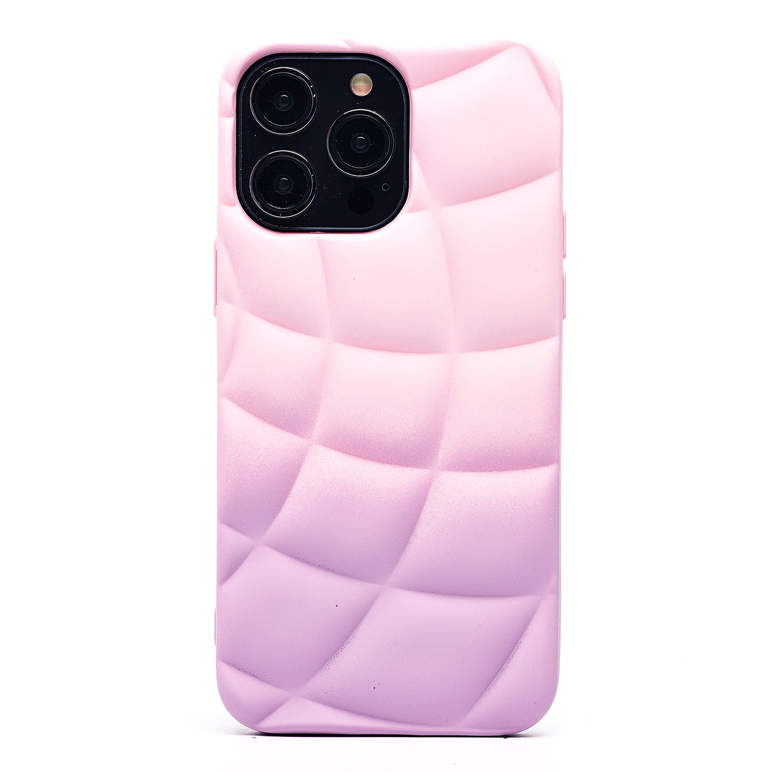 

Чехол iPhone 14 Pro Max силиконовый серия чешуя <розовый>