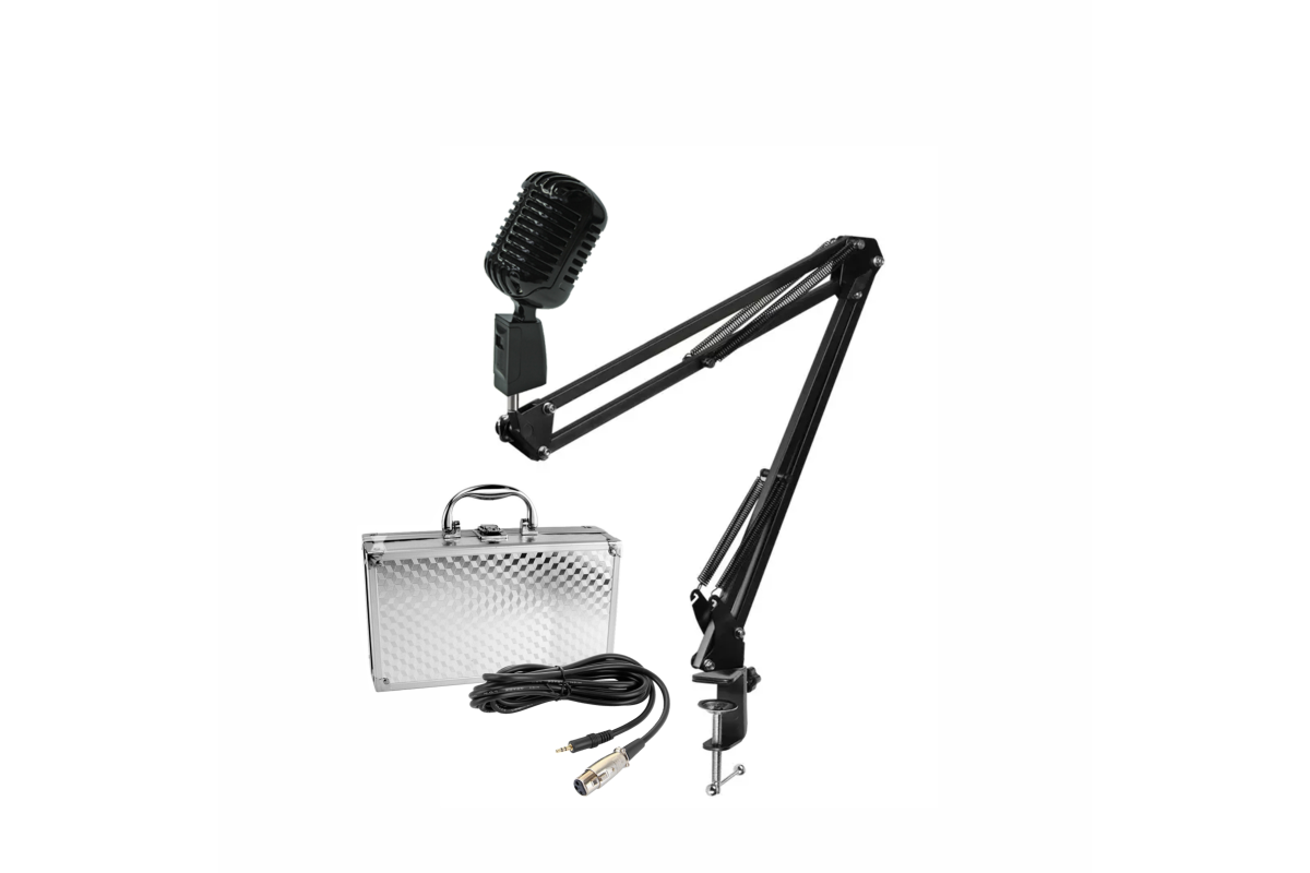 

Микрофон Mobicent MCER390030 Black + кабель 3м, MCER390030
