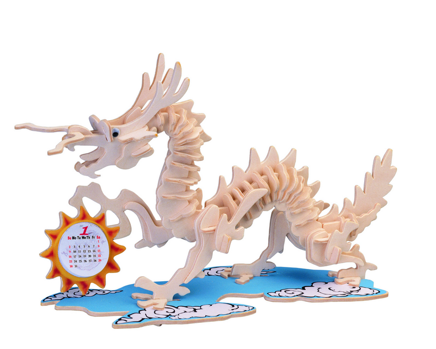 

Сборная деревянная модель Календарь Дракон