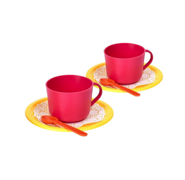 фото Набор посуды чайный "малиновый чай" рославльская игрушка