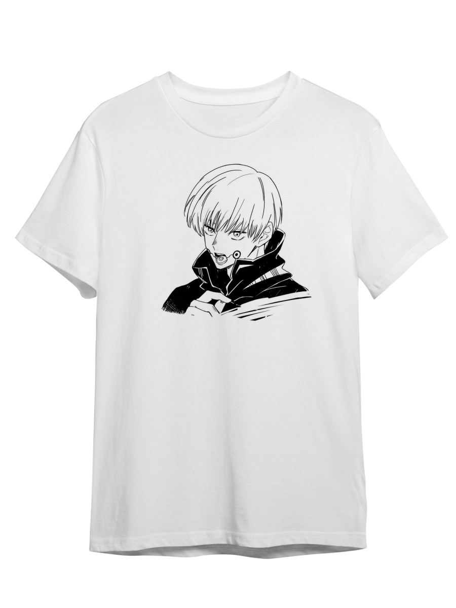 фото Футболка унисекс сувенирshop магическая битва/jujutsu kaisen 3 белая 2xl (52-54)