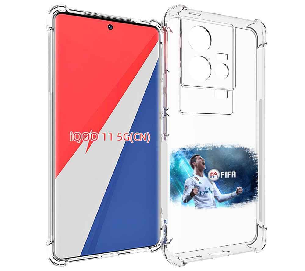 

Чехол MyPads FiFA логотип для Vivo iQOO 11, Прозрачный, Tocco