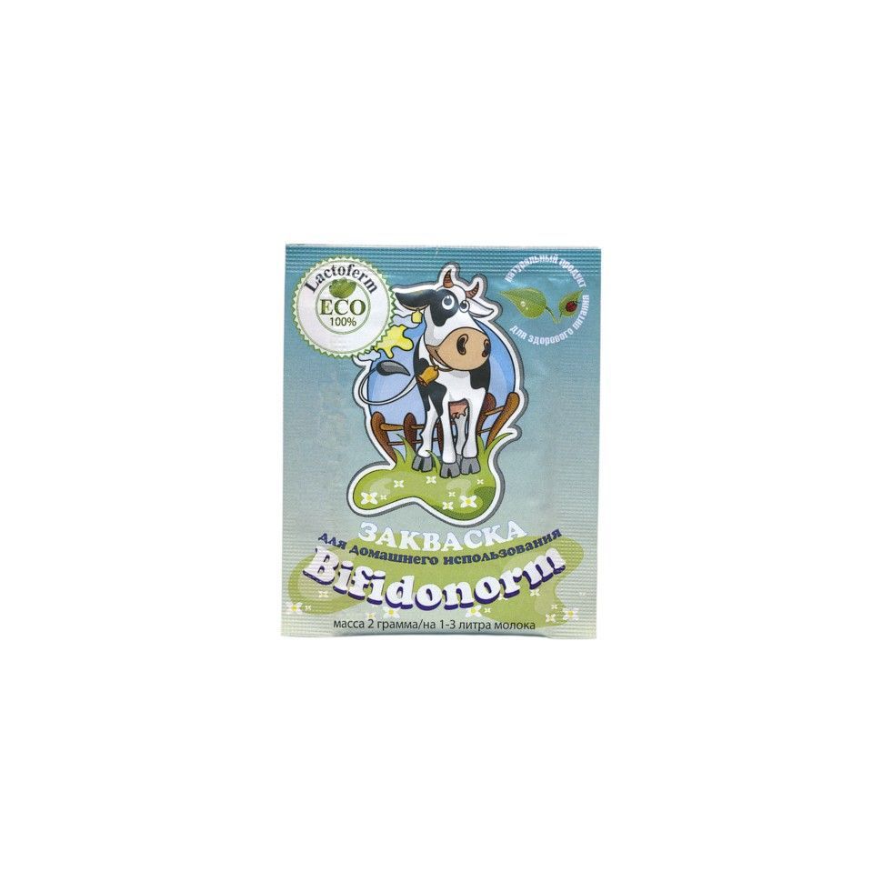 

Закваска Йогурт Бифидонорм Lactoferm ECO, 1 пакет, 2 г