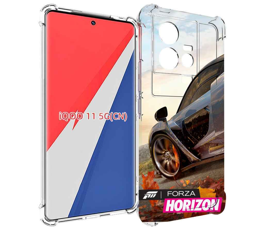 

Чехол MyPads Forza Horizon 4 для Vivo iQOO 11, Прозрачный, Tocco