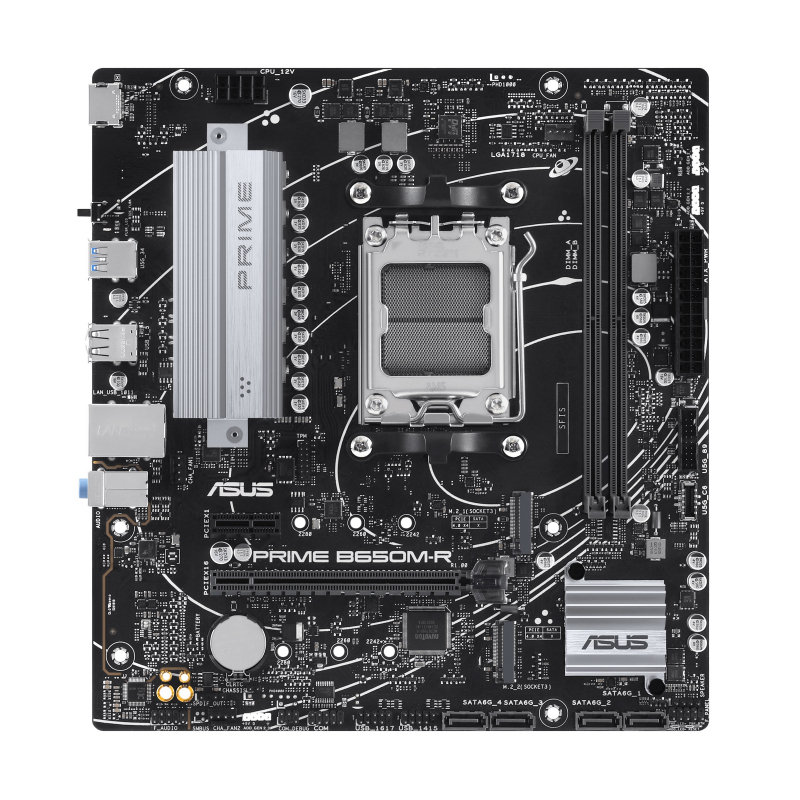 

Материнская плата ASUS PRIME B650M-R, PRIME B650M-R