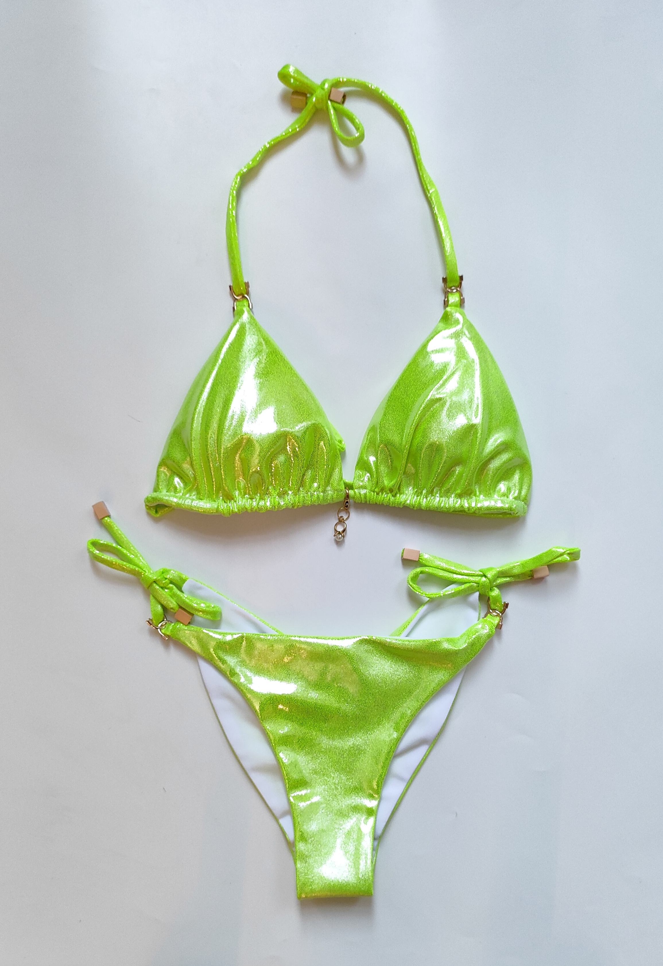

Купальник раздельный женский Balibikini Дана зеленый M, Дана