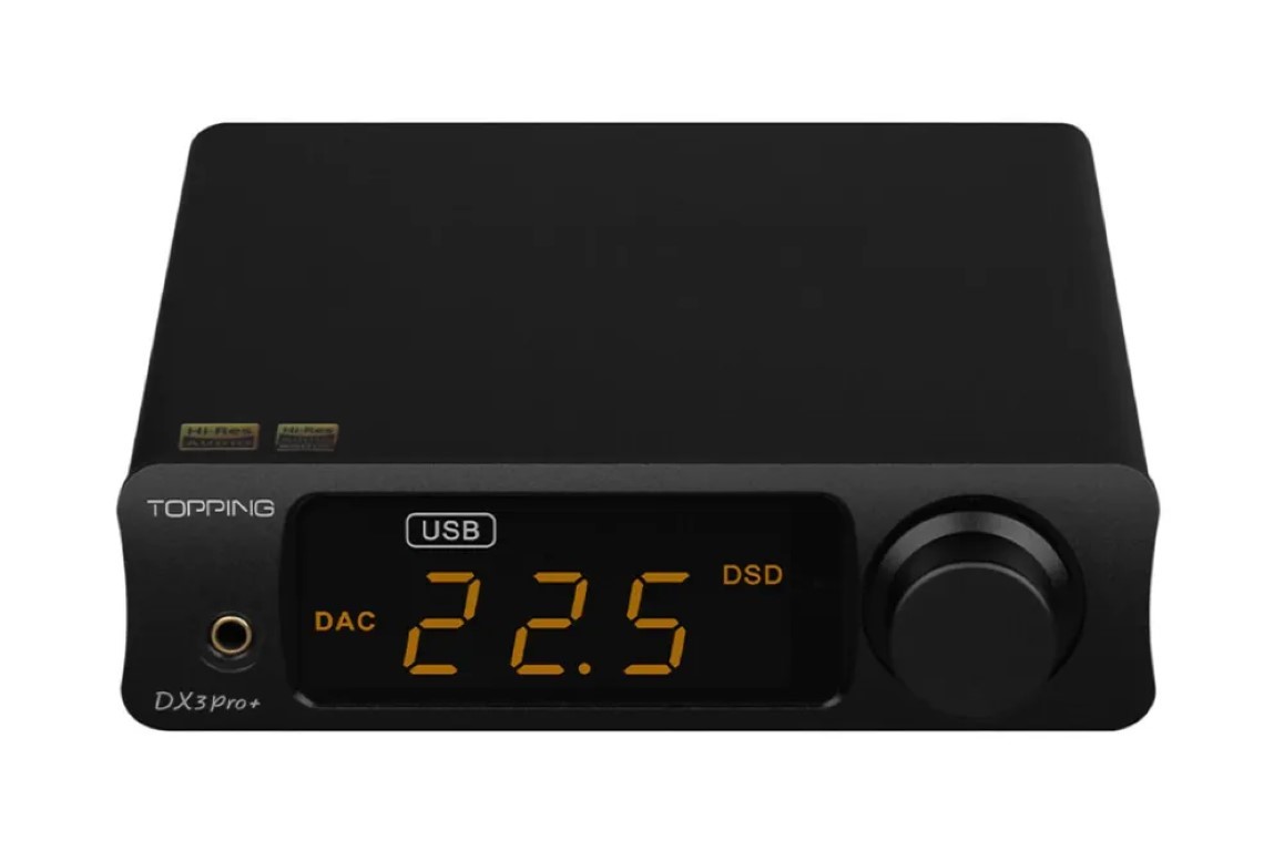 

Цифро-аналоговый преобразователь Topping DX3 Pro+ (Black), DX3 Pro+
