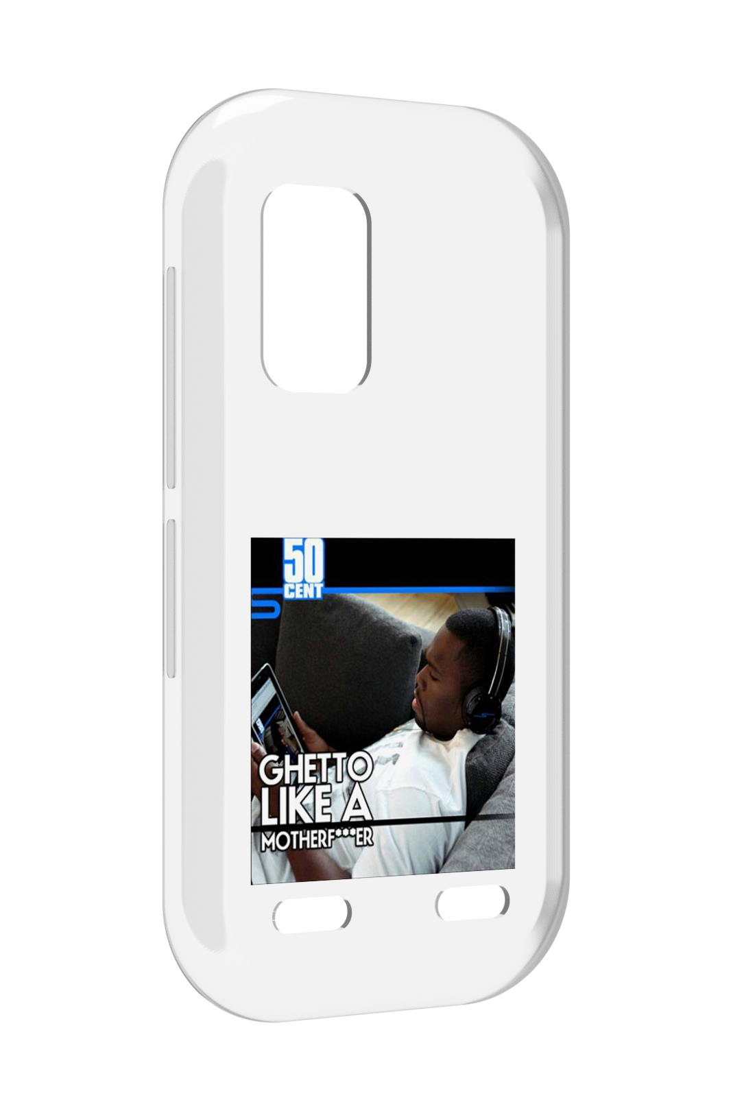 

Чехол MyPads 50 Cent - Ghetto Like A Motherfucker для UleFone Armor X10 / X10 Pro, Прозрачный, Tocco