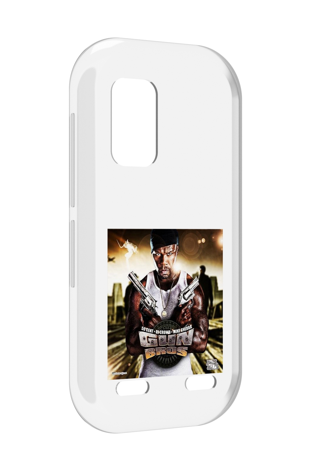 

Чехол MyPads 50 Cent - Gun Bros для UleFone Armor X10 / X10 Pro, Прозрачный, Tocco