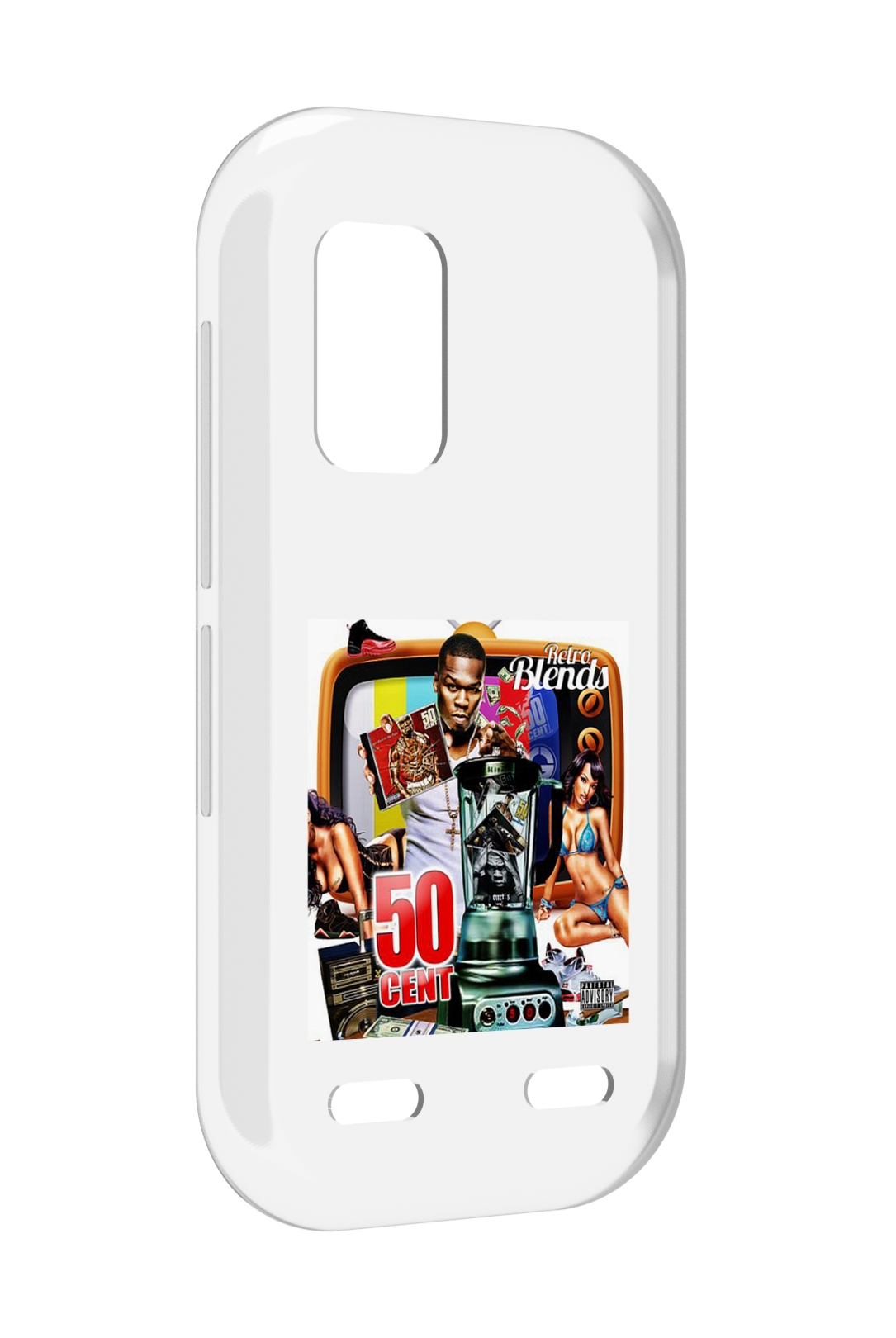 

Чехол MyPads 50 Cent - Retro 50 Cent Blends для UleFone Armor X10 / X10 Pro, Прозрачный, Tocco