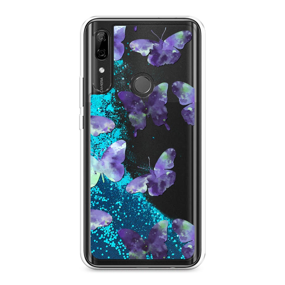 

Чехол Awog на Honor 9X/9X Premium/Huawei P Smart Z/Y9 Prime 2019 "Бабочки отпечатки", Разноцветный, 69493-1