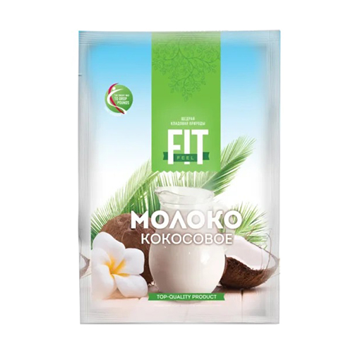 Молоко кокосовое Fit Parad сухое, пакет-саше, 30 г х 2 шт