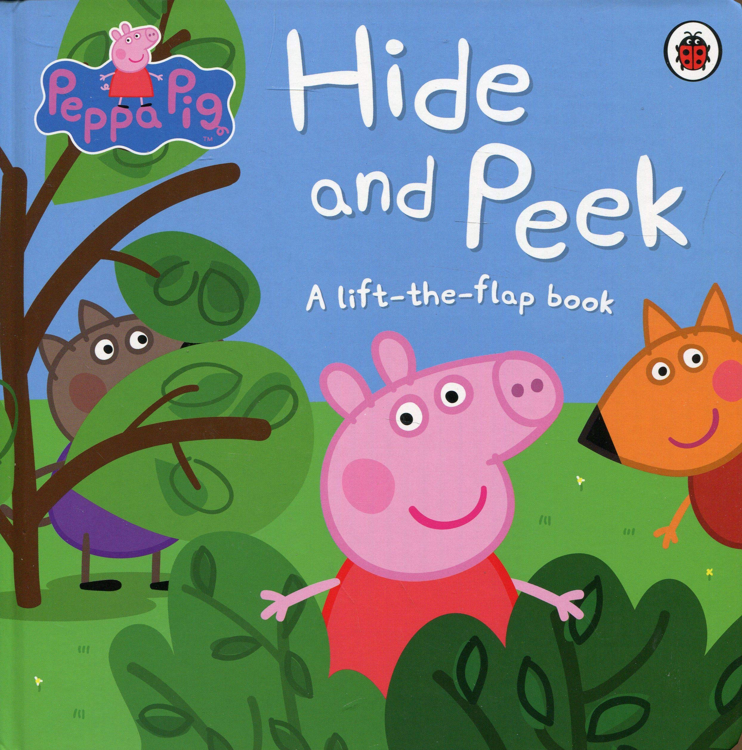 фото Свинка пеппа играет в прятки. книга с откидной крышкой - peppa pig: hide and peek penguin group