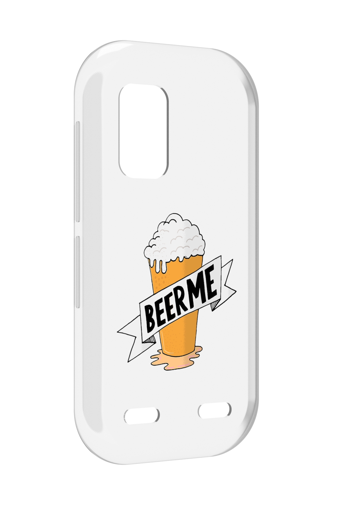 

Чехол MyPads Beer-me для UleFone Armor X10 / X10 Pro, Прозрачный, Tocco