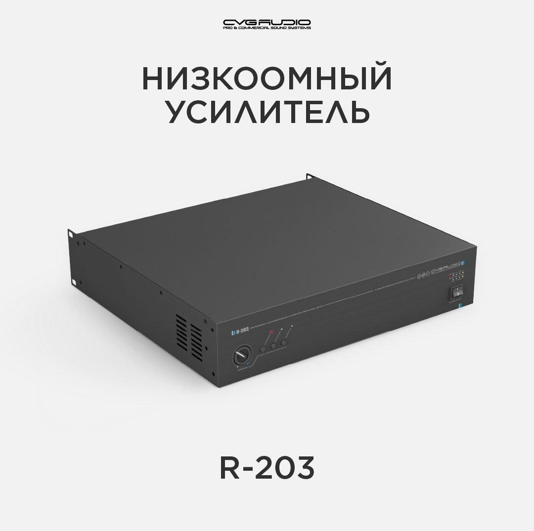 

Усилитель 4-8ohm CVGAUDIO R-203, R-203