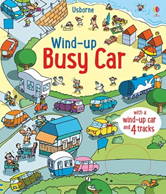 

Неугомонные машинки. Игрушка с заводом, дорожки - Busy Car. Wind-up