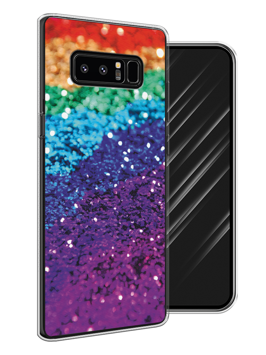 

Чехол Awog "Блестящая радуга рисунок" для Samsung Galaxy Note 8, Разноцветный, 25250-3