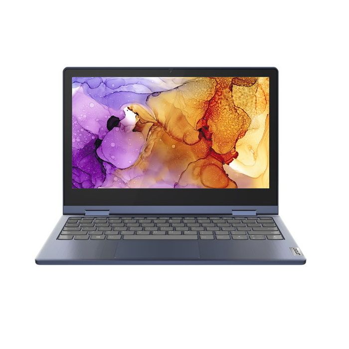 фото Ноутбук-трансформер lenovo ip flex 3 11ada05 dark blue (82g4001mru)