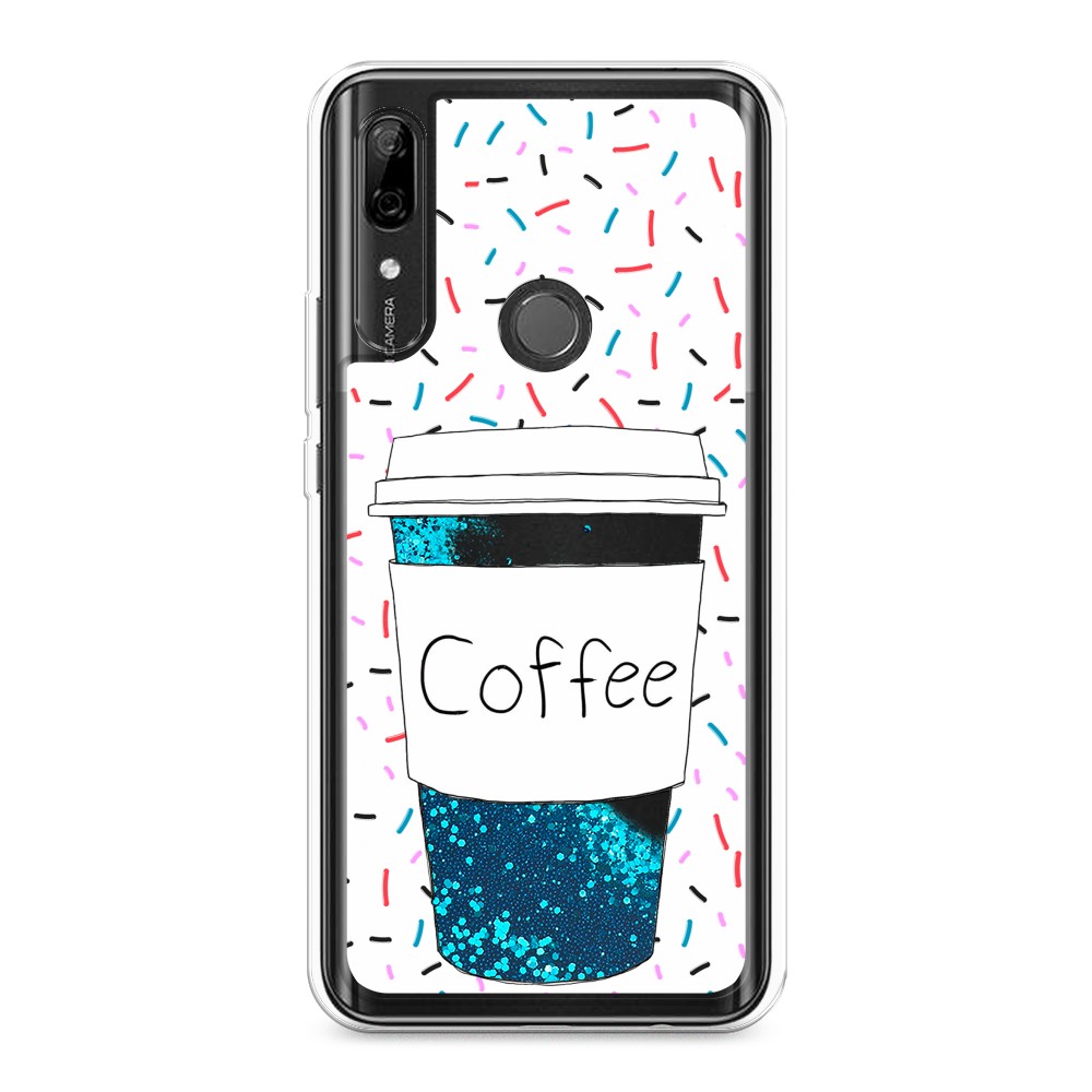 

Чехол Awog на Honor 9X/9X Premium/P Smart Z/Y9 Prime 2019 "Coffee прозрачный стакан", Разноцветный, 69493-1