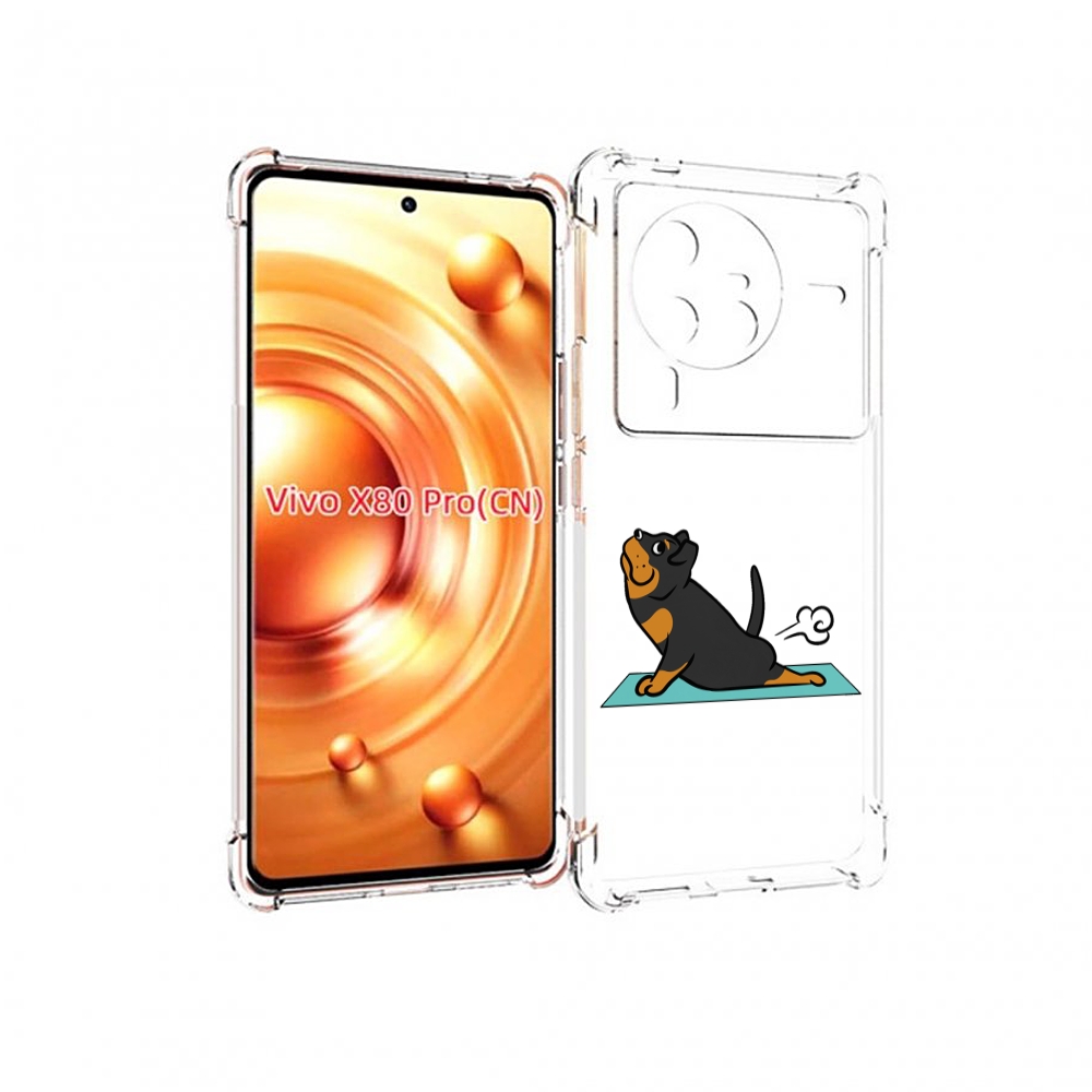 

Чехол MyPads спортивная-собачка для Vivo X80 PRO, Прозрачный, Tocco