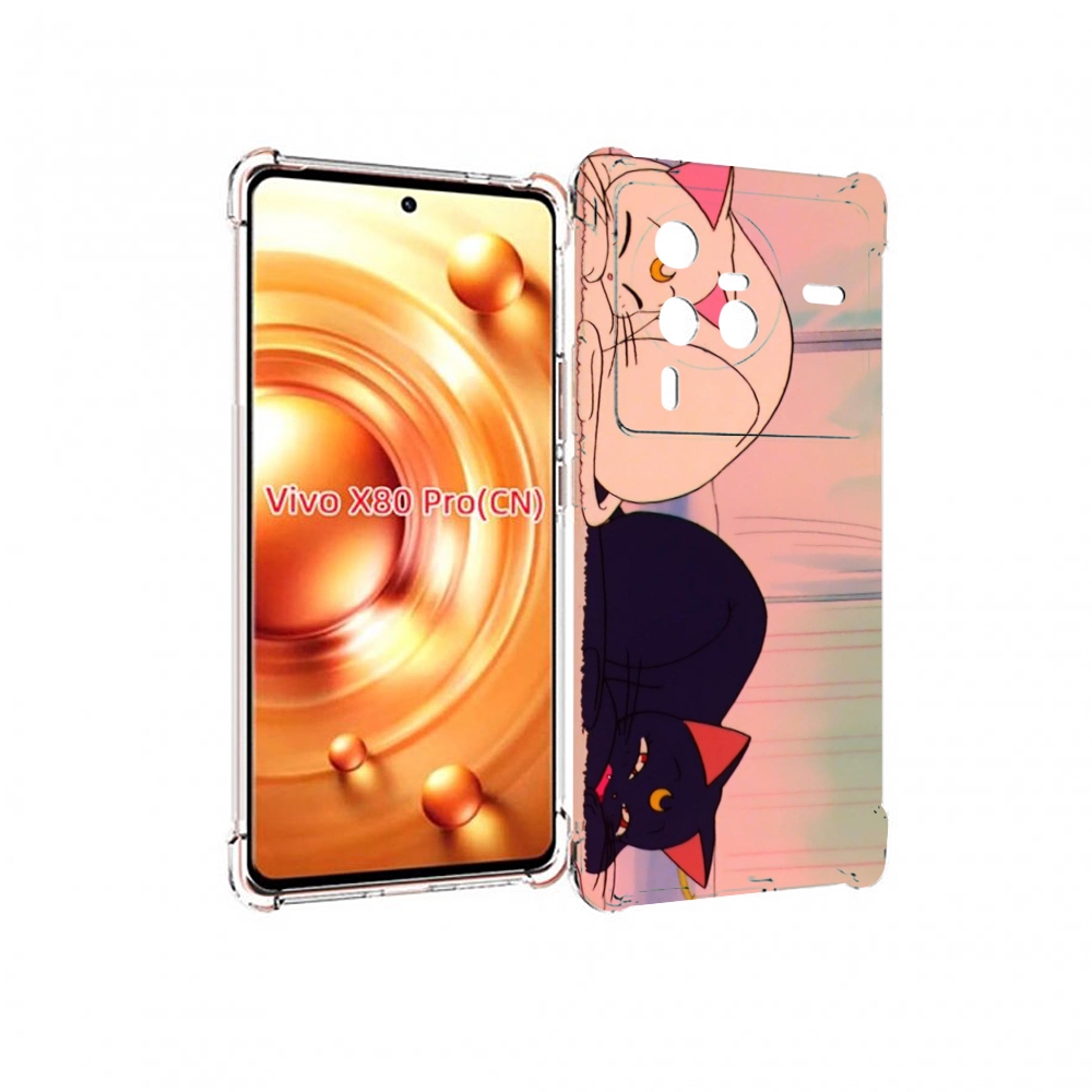 

Чехол MyPads спящие коты для Vivo X80 PRO, Прозрачный, Tocco