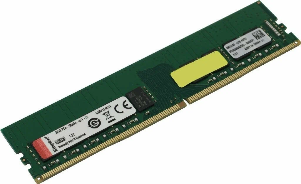 

Оперативная память Kingston KSM32ES8/16MF (KSM32ES8/16MF), DDR4 1x16Gb, 3200MHz, KSM32ES8/16MF