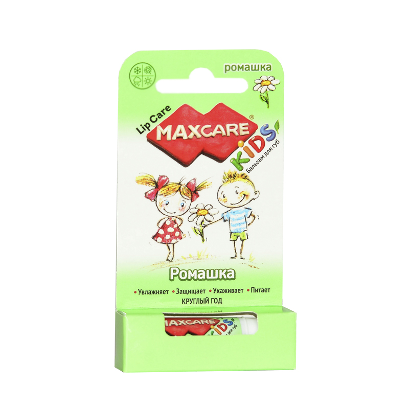 Детский бальзам для губ Maxcare Ромашка 4,7 г 1-00072810 fairy средство для мытья посуды нежные руки ромашка и витамин e 1 35 л